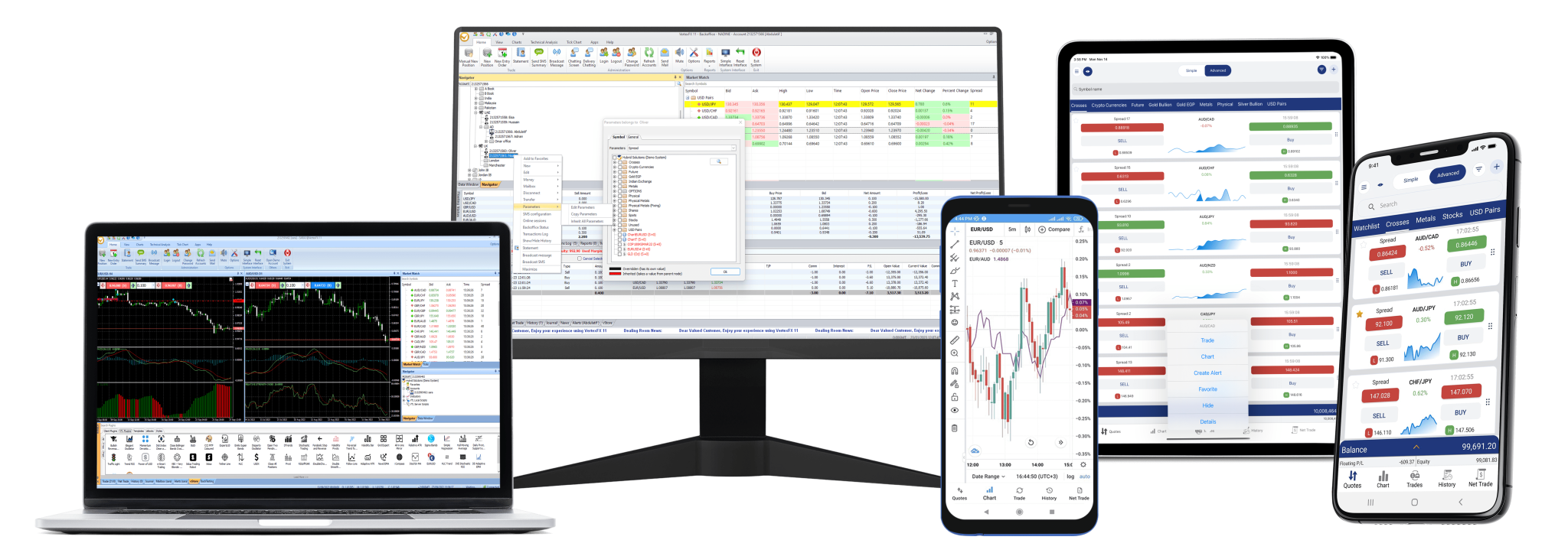 NetworthFX trading terminal