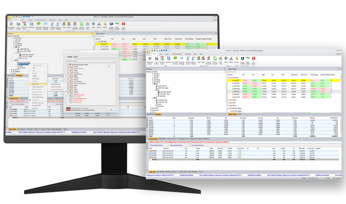 NetworthFX forex trading account settings windows terminal